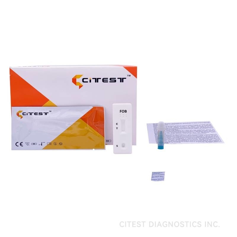 CE0123 Convenient FOB Fecal Occult Blood Test Kit For Self Test