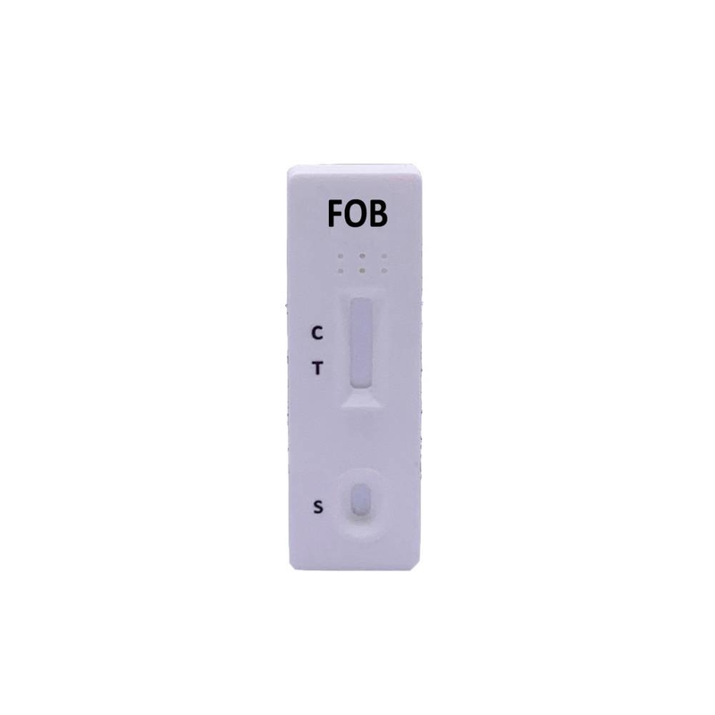 CE0123 Convenient FOB Fecal Occult Blood Test Kit For Self Test